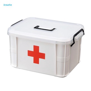 brea botiquín de primeros auxilios portátil caja de emergencia medicina pecho para el hogar al aire libre hospital farmacia contenedor de almacenamiento