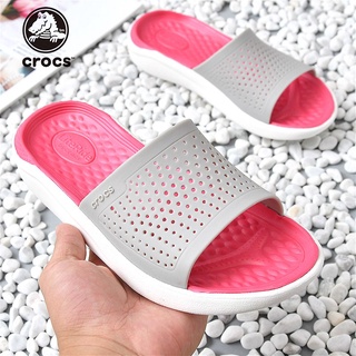 Crocs Literide zueco 100% Unisex Basic Crocs Flip Flop sandalias Selipar (1)
