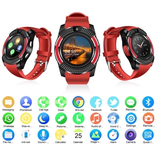 Reloj Inteligente V8 Bluetooth Sport Watch Android Soporte TF Tarjeta SIM Smartwatch (6)