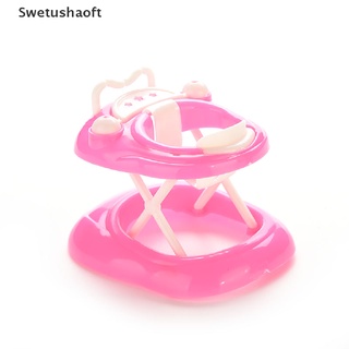 WALKER [sweu] 1 x caminante de plástico rosa para barbie nueva casa de muñecas accesorios en miniatura bfd (5)