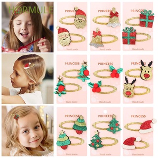 HORMULE Cartoon Hair Clips Children Headband Hairpins Hair Accessories Christmas Fashion Lovely Girls Barrettes (1)