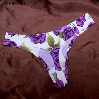 Douaoxun Women Sexy Leopard Panties Seamless Briefs G String Underwear Lingerie Thongs CO