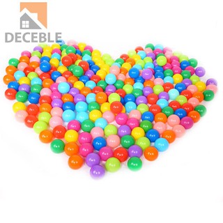 25 unids/50 unids/100 unids/lote colorido océano bola de plástico suave niños tienda de campaña casa juego bolas niño piscina al aire libre