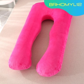 [Brhomyl2] funda de almohada de terciopelo lavable, hipoalergénico, cuerpo completo, funda de almohada de maternidad de 51 x 28 pulgadas (7)