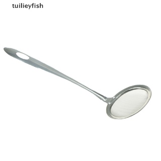 Tuilieyfish Useful Kitchen Stainless Steel Wire Fine Mesh Oil Strainer Flour Colander Sifter Sieve CO