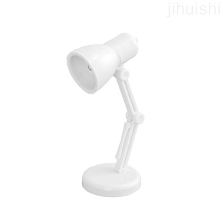 Lámpara de mesa 2W 180 ajustable plegable luz de lectura cálida protección ocular luz de noche jihuishi