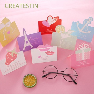 greatestin tarjeta de agradecimiento mini día de san valentín tarjeta de deseo amor deseos 3d tarjeta de felicitación regalo creativo cumpleaños tarjeta de felicitación