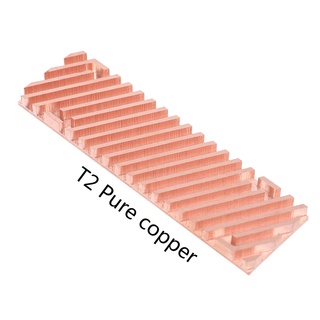 asai ultra delgado de cobre puro disipador de calor enfriador de calor ssd almohadilla térmica para m.2 2280 pci-e nvme (1)