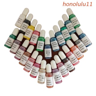 honolulu11 26 colores cristal epoxi pigmento uv resina tinte diy arte artesanía joyería colorante decoración (1)