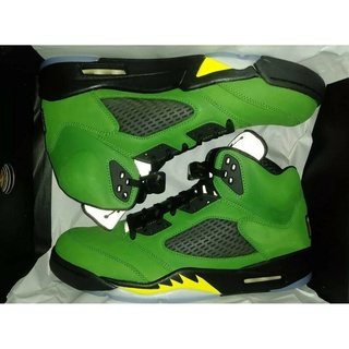 Nike Air Jordan 5 Retro SE «Oregon» Apple Green AJ5 zapatos de baloncesto CK6631-307