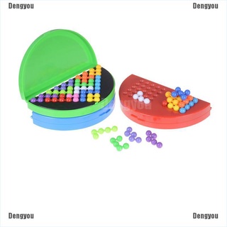 <dengyou> rompecabezas clásico pirámide placa iq mente juego cerebro teaser niños juguetes educativos