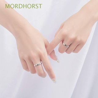 mordhorst romántico mano pareja anillo ajustable moda joyería anillo de dedo moda boda mujer macho sosteniendo manos creciendo viejo cobre estilo coreano anillo abierto