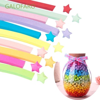 GALOFARO 10 Colors Folding Paper Mixed Color Fragrance Star Strip Origami Gift Scrip Craft Candy Color Lucky Stars Handmade Fragrance Crafts Decoration