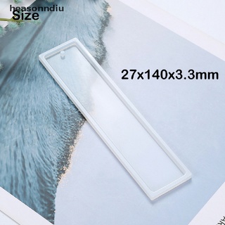 heasonndiu diy marcador rectangular moldes de silicona para hacer joyas cristal epoxi resina uv co (9)