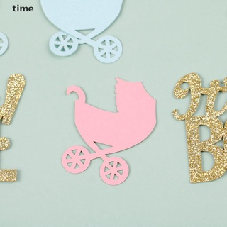 time 200Pcs Baby Carriage Confetti Glitter Oh Baby Gender Reveal Table Confetti . (2)