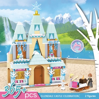 lego friends Compatible Con Princess Ellendale Castle Frozen 365PCS Bloques De Construcción Juguetes De Niños DIY Niña Cumpleaños
