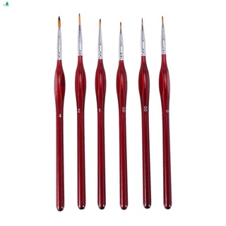 [Hot Sale]6-Piece Fine Paintbrushes - Detail Paint Brush Set - For Acrylic, Watercolor, Oil