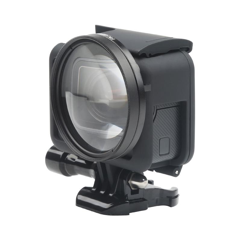 Lupa de 52 mm 10x aumento Macro lente de cerca para GoPro Hero 7 5 6 negro cámara de acción accesorio para Go Pro 7 6 (6)