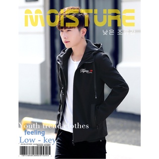 primavera y otoño abrigo de los hombres 2021 nuevo estudiante coreano slim chaqueta de los hombres de moda guapo top ropa casual (6)