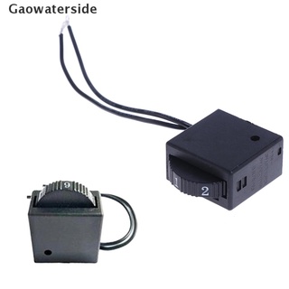Gaowaterside herramienta eléctrica de plástico controlador de velocidad interruptor FA-8/1FE 5E4 6 posiciones MY