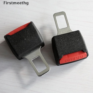 [firstmeethg] 2 piezas clip de cinturón de seguridad negro universal de seguridad ajustable clip de cinturón para coches calientes