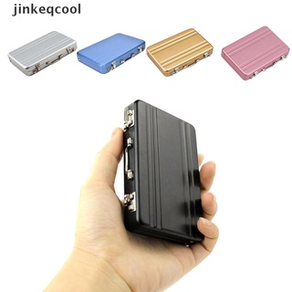 [jinkeqcool] mini lindo maletín con contraseña para tarjetas bancarias, hot