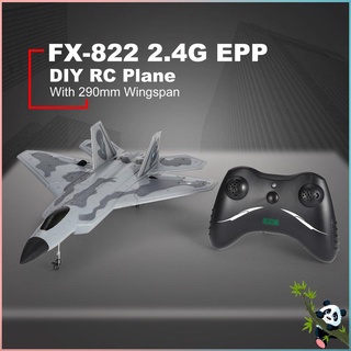 FX-822 F22 2.4GHz 290mm Wingspan EPP RC Fighter Airplane Battleplane RTF Remote Controller RC Quadcopter Aircraft Model