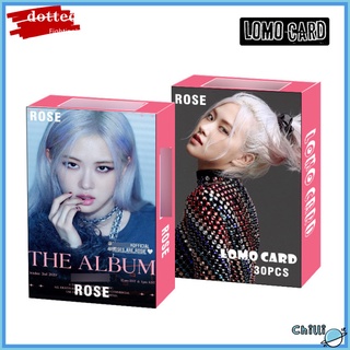 [Chilli] Blackpink Nuevo Álbum-El LOMO CARD LISA ROSE PHOTOCARDS 30PCS (3)