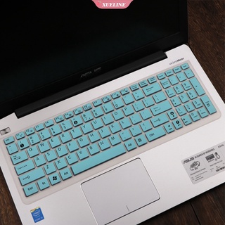 funda de teclado 15.6 diseño para asus a555y k550l x555l teclado portátil piel protectora sin apuntar xueline (1)