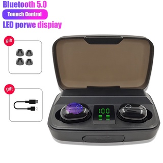 Auricular TWS Bluetooth headset 5.0 Touch LED digital display Bluetooth headset Reverse charging with charging treasure function