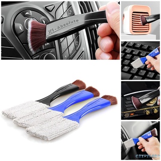 cryptlord Car air conditioner air outlet cleaning brush car interior cleaning tool brush brush dust removal brush in the car cryptlord