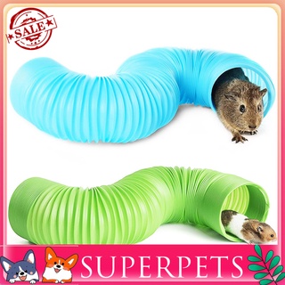 superpets Pet Tunnel Toy Stretchable Exercise Training PP Hamster Funny Tunnel Toy Pet Toys