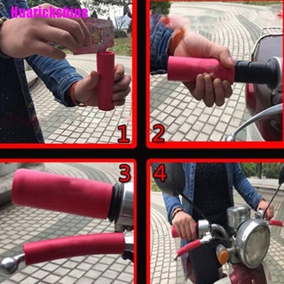 [Huarickshine] 1 par de esponjas de espuma suave para bicicleta, manillar de bicicleta
