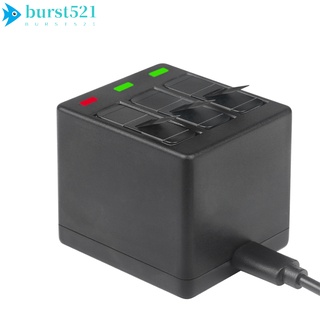 burst521 2-in-1 Battery Charging and Storage Case for GoPro Hero 5/6/7 Black Sports Action Camera Battery