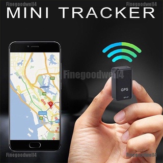 Finegoodwell4 magnético Mini coche espía GPS Tracker en tiempo Real localizador dispositivo de registro de voz brillante