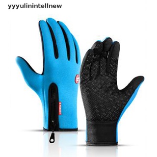 [yyyulinintellnew] guantes térmicos unisex para pantalla táctil/a prueba de viento/a prueba de viento/antideslizante/invierno