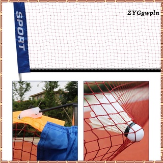 red portátil de voleibol de bádminton fácil de configurar para patio de corte al aire libre/interior (4)