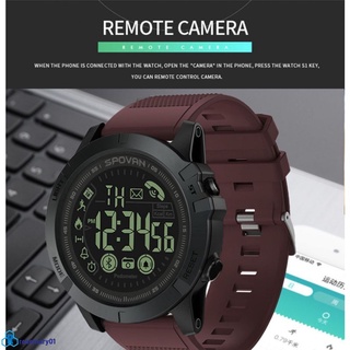 Reloj digital deportivo digital de 50 m a prueba de agua con Bluetooth SPOVAN PR1 para caminar de 50m/deportivo/MARY01/para hombre