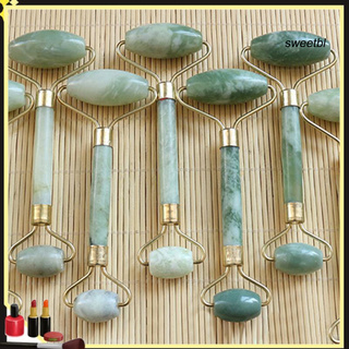 swtb jape natural guasha herramienta de masaje de belleza facial rodillo de jade masajeador delgado