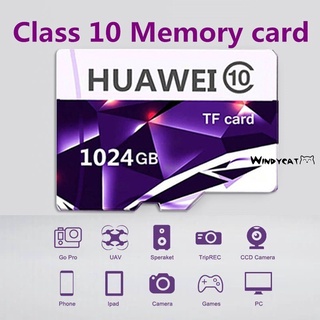 HUAWEI [PD] Tarjeta de memoria Micro-SD de alta velocidad impermeable de 128GB/256GB/512GB/1TB/alta velocidad
