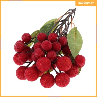 Artificial Fruits Decor Lifelike Fake Simulation Fruit, Holy Fruit, Blueberry, Wampi, Red Bay