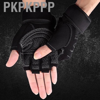 Pkpkppp 2 pzas guantes De levantamiento De pesas para ejercicio gimnasio deportes entrenamiento