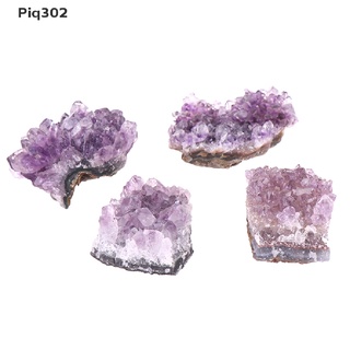 [piq302] Cúmulo de amatista Natural de cuarzo cristal Mineral de piedra curativa Mineral Mineral Mineral Mineral Mineral Mineral Mineral (1)