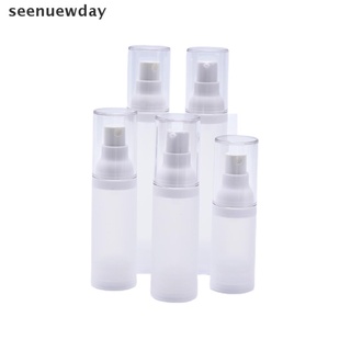 [ver] botella cosmética de vidrio mate transparente esmerilado botella de perfume bomba