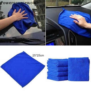 Powersourcewow 5 pzs fabuloso paño de lavado azul fabuloso para Auto cuidado de coche toallas de limpieza de microfibra MY (2)