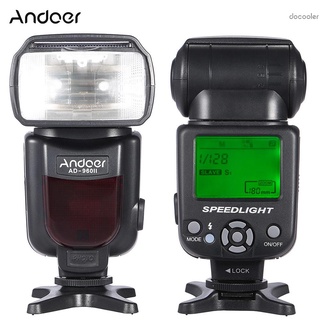 Cámara DSLR Andoer AD-960II Universal pantalla LCD con Flash De velocidad-cámara GN54 Para Nikon Canon Pentax (1)