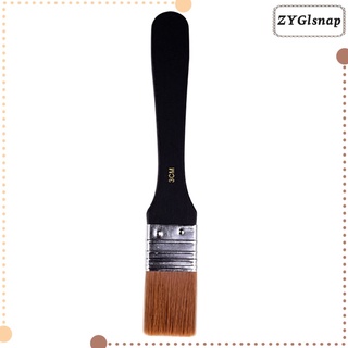 cepillo de nailon pintura mango de madera para acuarela pintura artesanía arte (1)
