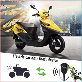 Electric Vehicle Burglar Alarm Adjustable Sensitivity Electric Vehicle Anti-theft Alarm Remote Control Alarm