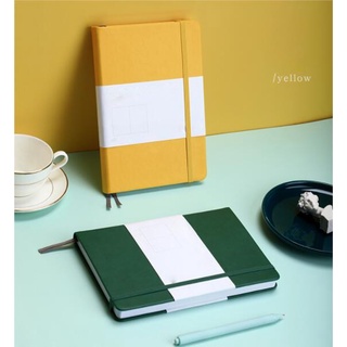 Yoo Hardcover Travel Journal A5 bloc de notas Pitch 5 mm cuaderno de viaje con bucle Flexible