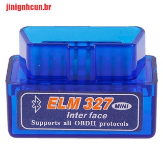 [jinignhcun] Mini Escáner De Elm 327 OBDII Para Diagnóstico De Coche OBD